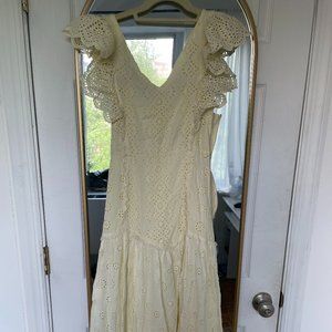 NWT Love Shack Fancy Cressida Dress
